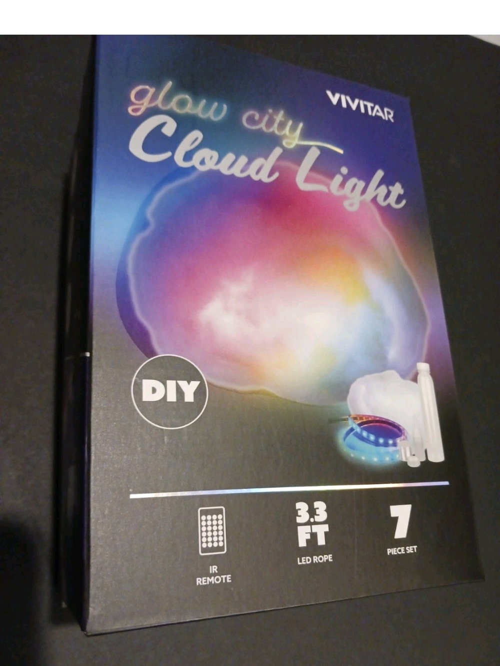 Vivitar Glow City Cloud Light Kit - Multicolor LED Ambient Light